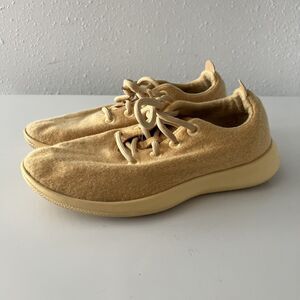 Allbirds Wool Runners WR Women’s Shoes Lace Up Sneakers‎ Yellow Size 9 W9 Merino